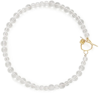 ANITA BERISHA Petite Bubble Gold-tone, Glass And Quartz Necklace