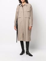 Thumbnail for your product : Lemaire Long-Sleeve Shirt Dress