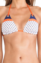 Thumbnail for your product : Splendid Geo Dot Triangle Top