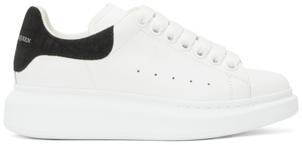 black and white alexander mcqueen women's
