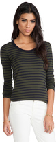 Thumbnail for your product : Demy Lee Stripe Parker Long Sleeve