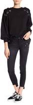 Thumbnail for your product : Dex Metal Studded Cropped Slim Jeans