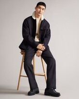 Thumbnail for your product : Ted Baker Bonded Wool Jacket
