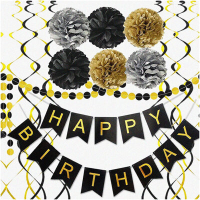 BRBCA Mermaid Magic Tinsel Door Streamers 4 Pcs