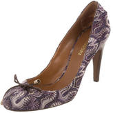Thumbnail for your product : Missoni Round-Toe Patterned Pumps