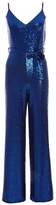 Thumbnail for your product : Quiz Royal Blue Sequin Palazzo Jumpsuit