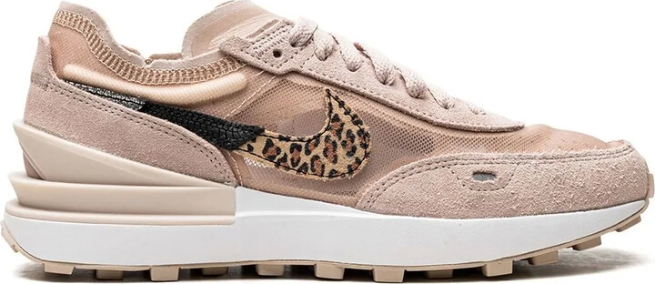 Nike Waffle One "Fossil Stone Leopard" sneakers