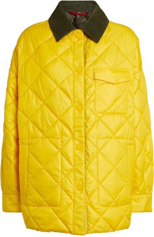 Yellow Quilted Jackets | Shop The Largest Collection | ShopStyle