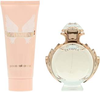 Paco Rabanne Olympea Set for Women contains Eau de Parfum 50 ml and Bodylotion 100 ml by