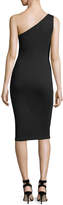 Thumbnail for your product : Bailey 44 Amped One-Shoulder Crepe Midi Dress