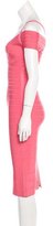 Thumbnail for your product : Herve Leger Off-The-Shoulder Bandage Dress