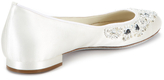 Thumbnail for your product : Rene Caovilla Embellished Low Heel Flat