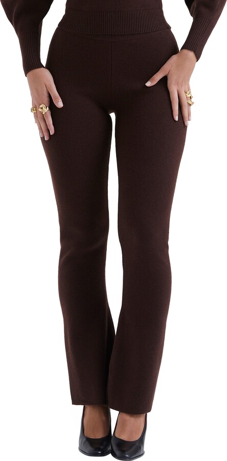 Cozyease Women's Solid Asymmetrical Wide Leg Sweatpants Drop Waist