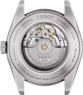 Thumbnail for your product : Tissot T-Classic Powermatic 80 Leather Strap Watch, 40mm
