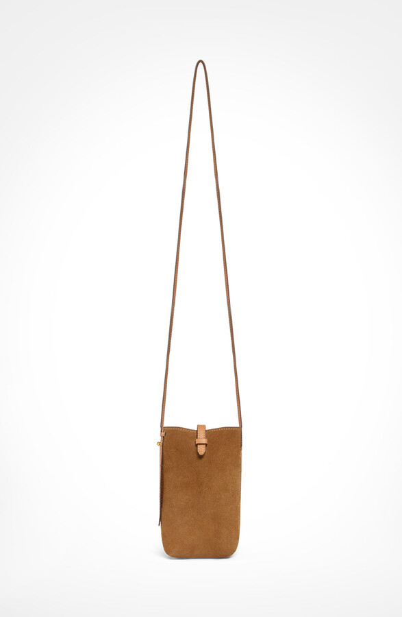 Aviteur Suede Phone Pouch