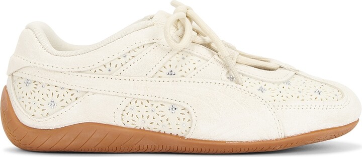 Puma Select Speedcat OG Bejewelled Sneaker in Beige