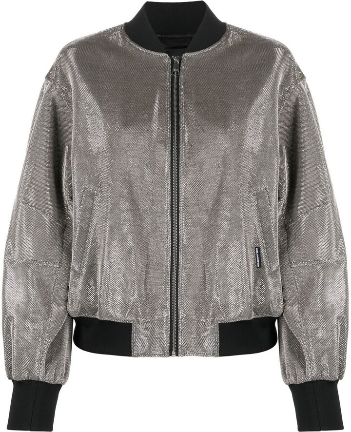 Bomber jacket - Silver - Ladies