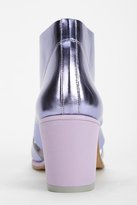 Thumbnail for your product : Miista Tammie Metallic Peep-Toe Ankle Boot