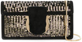 Salvatore Ferragamo - sequin-embellished Gancio clutch bag
