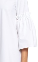 Thumbnail for your product : MM6 MAISON MARGIELA Women's Bell Sleeve Poplin Tunic Dress