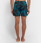 Thumbnail for your product : Thorsun Titan Slim-Fit Mid-Length Printed Swim Shorts