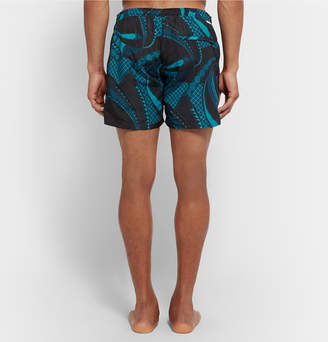 Thorsun Titan Slim-Fit Mid-Length Printed Swim Shorts