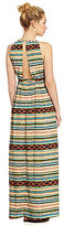 Thumbnail for your product : Miss Me Tribal Open-Back Maxi Dress