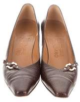 Thumbnail for your product : Ferragamo Bayan Pointed-Toe Pumps