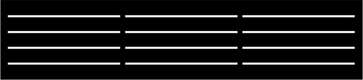 OUTDECO Linea 16 in. x 72 in. Black Galvanized Steel Decorative Screen Panel Wall and Fence Extension Privacy