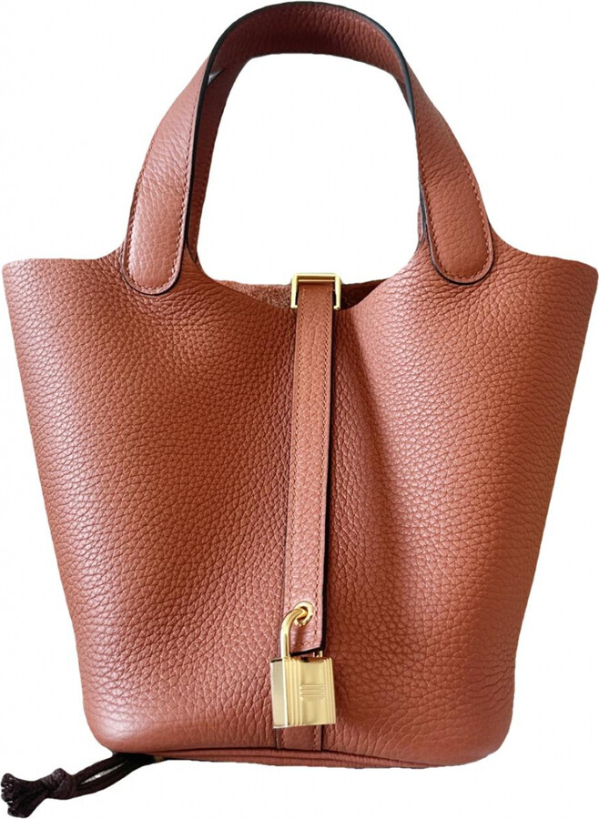 Hermes Picotin leather bag ShopStyle