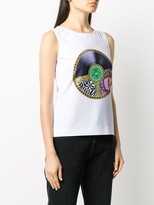 Thumbnail for your product : Boutique Moschino Vinyl Record Print Vest