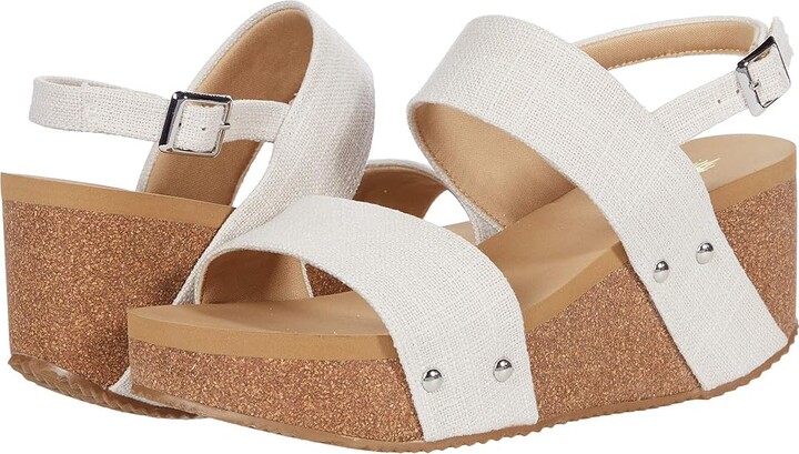 Volatile Summerlove Women's Shoes Bone Linen : 9 M, Textile