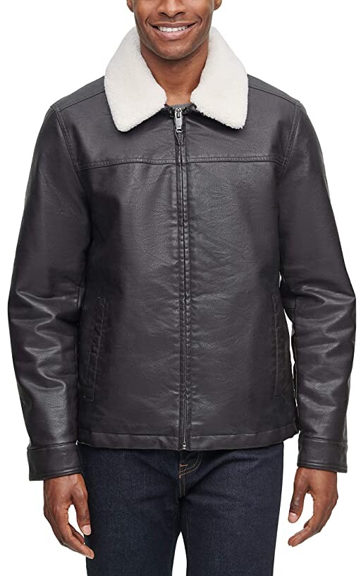 Men's Dockers Faux Leather Jacket