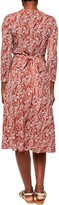 Thumbnail for your product : Leota Eliza Long Sleeve V-Neck Midi Dress