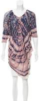 Thumbnail for your product : Raquel Allegra Printed Oversize Tunic w/ Tags