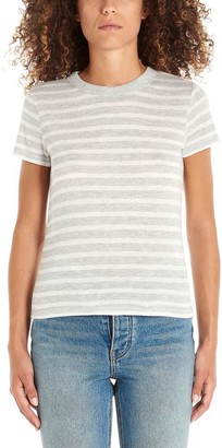 Alexander Wang T By Fitted Striped T-Shirt