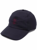 Thumbnail for your product : Brunello Cucinelli Logo-Embroidered Cap