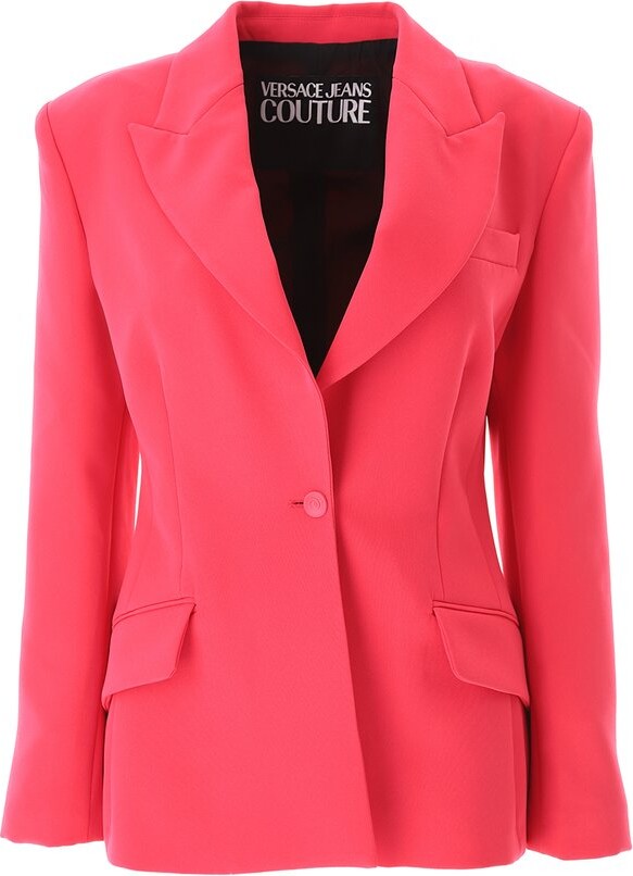 Versace Jeans Couture Single-Breasted Tailored Blazer
