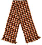 Thumbnail for your product : Bruno Manetti Pattern Fringe Scarf