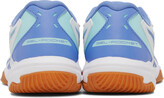 Thumbnail for your product : Asics White & Blue Gel-Rocket 10 Sneakers