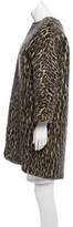 Thumbnail for your product : Isabel Marant Wool-Blend Intarsia Coat