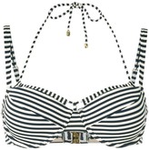 Thumbnail for your product : Marlies Dekkers Holi Vintage striped double-strap bikini top