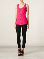 Thumbnail for your product : Yves Saint Laurent Pre-Owned Flower Button Tops