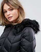 Thumbnail for your product : New Look Chevron Padded Jacket