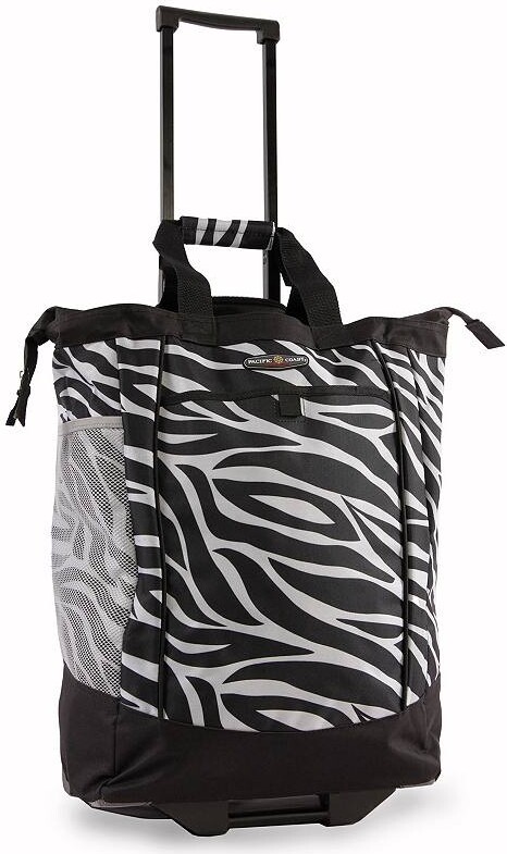 Pacific Coast Large Rolling Shopper Tote Bag