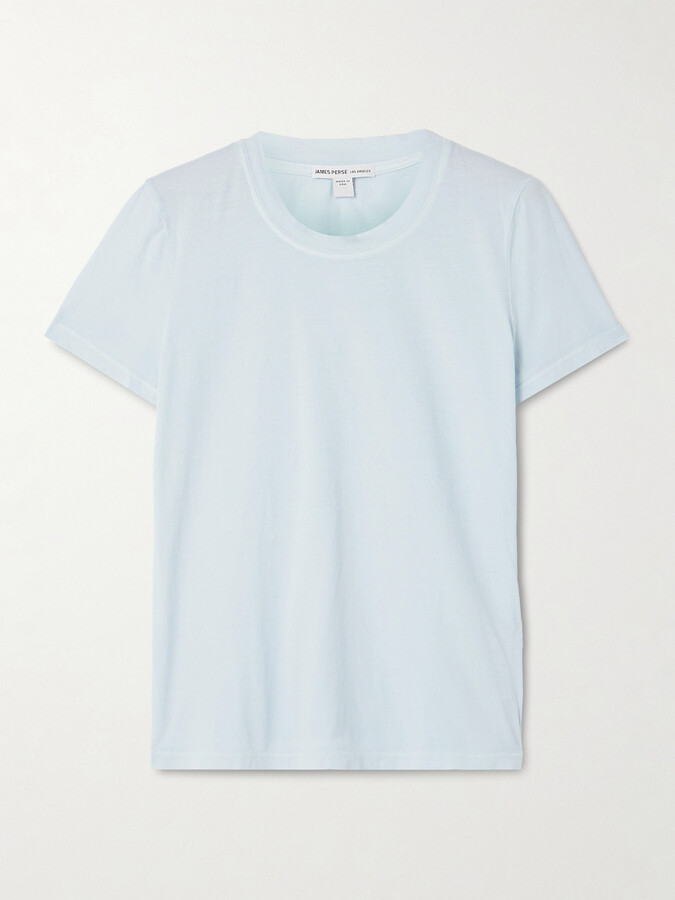 James Perse - Vintage Boy Cotton-jersey T-shirt - Blue