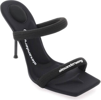 サンダル・ミュール ALEXANDER WANG SANDALO JULIE IN NYLON julie 105mm nylon tubular sandal in LIGHT PINK | alexanderwang®