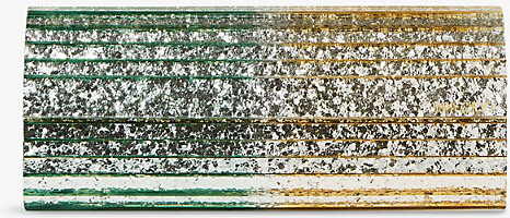 Jimmy Choo Womens Light Verde/Gold Sweetie Metallic Dégradé Glitter Plexi Clutch Bag 1 Size