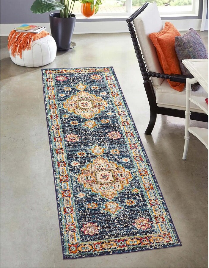 ECARPET Lotus Traditional Rug