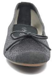 Coco et abricot Women's Baptiste Rounded toe Ballet Pumps in Grey
